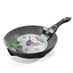 Cookstone vok 28cm / 1 ročaj / indukcija / aluminij, kamnita prevleka