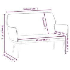 Vidaxl vidaXL Klop temno siva 108x79x79 cm oblazinjena z žametom