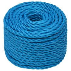Vidaxl Delovna vrv moder 24 mm 100 m polipropilen