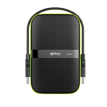 Silicon Power Armor A60 trdi disk (HDD), 5 TB, zelen (SP050TBPHDA60S3K)