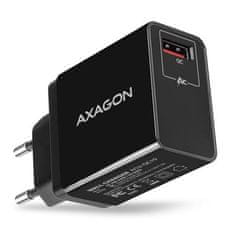 AXAGON ACU-QC19, omrežni polnilnik QUICK, 1x vrata QC3.0/AFC/FCP/SMART, 19 W