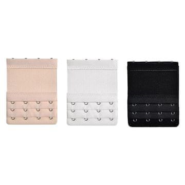 Northix 3x podaljški za nedrček - 4 zanke