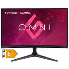 Viewsonic VX2418C monitor, 60.96 cm, FHD, LED, VA, 165 Hz, ukrivljen
