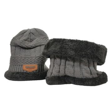 VivoVita Winter Beanie 2v1 – Termo kapa in šal