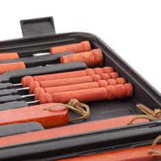 Northix BBQ-set, 18 kosov 