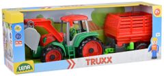LENA Truxx traktorski nakladalnik s prikolico za seno