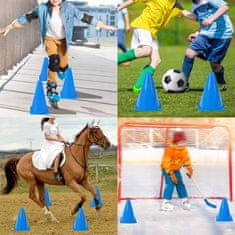 Korbi Nogometni trening stožci, 10 kosov, 23 cm, nogomet
