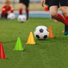 Korbi Nogometni trening stožci, 10 kosov, 23 cm, nogomet
