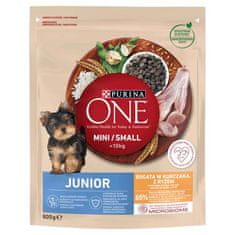 Purina ONE MINI Dog Junior 800g suha hrana za pse s piščancem