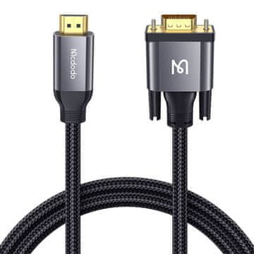 Mcdodo adapter hdmi v vga ca-7770, 2 m (črn)