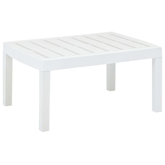 Vidaxl Mizica bela 78x55x38 cm plastična