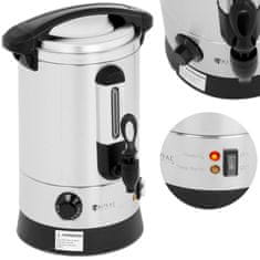 Royal Catering Dvostenski jekleni grelnik vode 6,5L 1500W