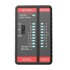 Habotest HT812A Tester omrežnih kablov RJ11 / RJ45