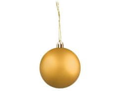 Iso Trade Komplet božičnih kroglic 100 kosov z zlato zvezdo