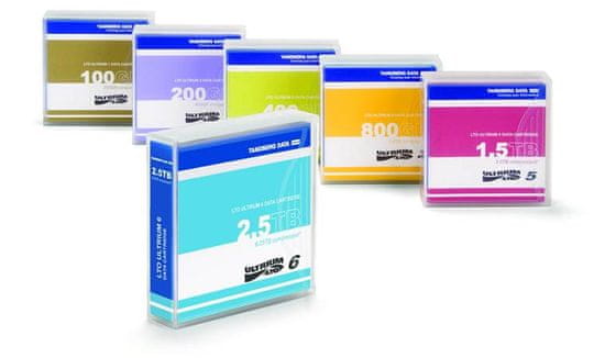 Overland-Tandberg LTO-7 podatkovni vložki, 6TB/15TB, vključno z nalepkami s črtno kodo (5-paket, vsebuje 5 kosov)