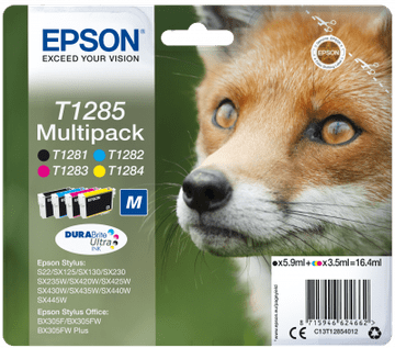 Epson Večpaketna kartuša s črnilom CMYK (T1285)