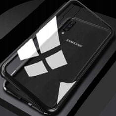 MG Magnetic Full Body Glass magnetno ovitek za Samsung Galaxy S23 Plus, črna