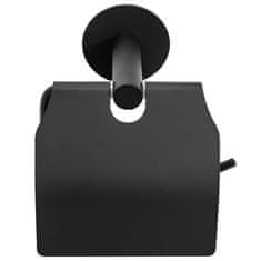 Tutumi Držalo za toaletni papir Black 322219A DUO