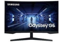 Samsung C32G55TQBU Odyssey G5 monitor, ukrivljen (LC32G55TQBUXEN)