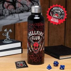 Paladone Stranger Things Steklenička iz nerjavečega jekla - Hellfire Club, 500 ml