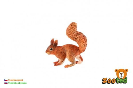 Veverica zooted plastika 9cm