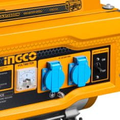 INGCO Agregat enofazni 2800W 230V 2 vtičnice 7KM bencinski 15L AVR