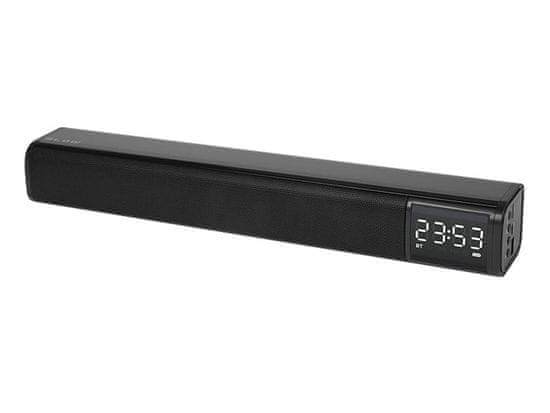 Blow Aku. 2400mAh brezžični bluetooth soundbar zvočnik hišni kino 41cm + ura