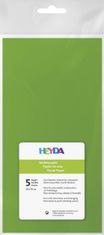 HEYDA Svileni papir 50 x 70 cm - svetlo zelena 5 kosov