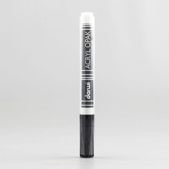 Darwi ACRYL marker grobo - Bela 6 ml