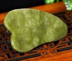 Korbi Jadeitna masažna ploščica za nego kože gua sha