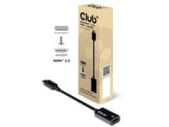 Club 3D CAC-1080 adapter DisplayPort 1.4 v HDMI 2.0b, M/F