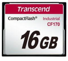 Transcend 16GB INDUSTRIAL CF CARD CF170 pomnilniška kartica (MLC)