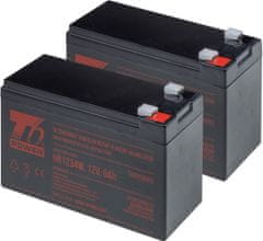 T6 power RBC124, RBC142, RBC177 - komplet baterij