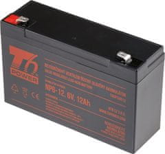 T6 power Baterija NP6-12, 6V, 12Ah, F2