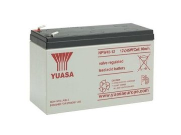 Panasonic Baterija YUASA NPW45-12 (12V; 45W/celico; 9Ah; faston F2)