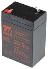 T6 power Baterija NP6-5, 6V, 5Ah