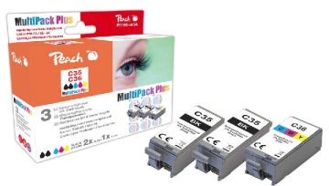 Peach združljive kartuše Canon PGI-35/CLI-36 MultiPack Plus, 2x8,5ml, 11ml