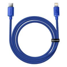 BASEUS Kabel za hitro polnjenje in prenos podatkov USB-C Iphone Lightning 20W 1,2 m, modra