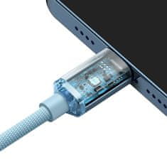 BASEUS Kabel USB-C za iPhone Lightning, hitro polnjenje 20 W, 1,2 m, modra