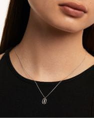 PDPAOLA Očarljiva srebrna ogrlica črka "Z" LETTERS CO02-537-U (verižica, obesek)