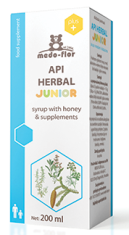 Medo-Flor Imuno paket za otroke: Api Hebal Junior sirup + Propolis ekstrakt Junior kapljice