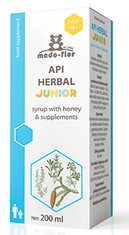 Medo-Flor Družinski imuno paket: Apibronhial Herbal+Api Herbal Junior+1000 Forte+Mleček 500
