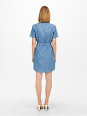 Ženska obleka JDYBELLA Regular Fit 15231238 Light Blue Denim (Velikost 36)