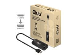 Club 3D CAC-1335 adapter HDMI + Micro USB v DisplayPort, M/F, aktivni