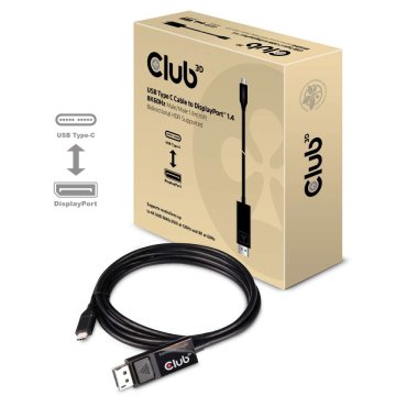 Club 3D CAC-1557 kabel USB-C v DisplayPort 1.4, HDR, 1.8 m