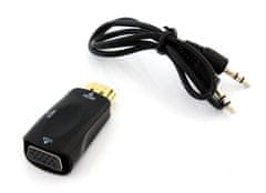 aptel Adapter pretvornik iz HDMI na VGA + avdio AUX kabel 2