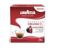 Lavazza DG Espresso Cremoso kapsule, 5 + 1 gratis - odprta embalaža