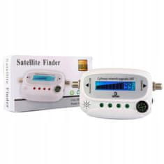 Dexxer Digitalni LCD iskalnik satelitskega signala + antenski kabel