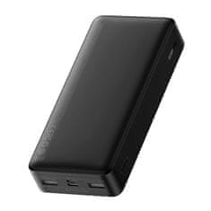 BASEUS Powerbank Bipow 20000mAh, 2xUSB, USB-C, 15W (črna)