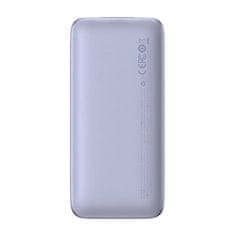 BASEUS Powerbank Bipow Pro 10000mAh, 2xUSB, USB-C, 20W (vijolična)